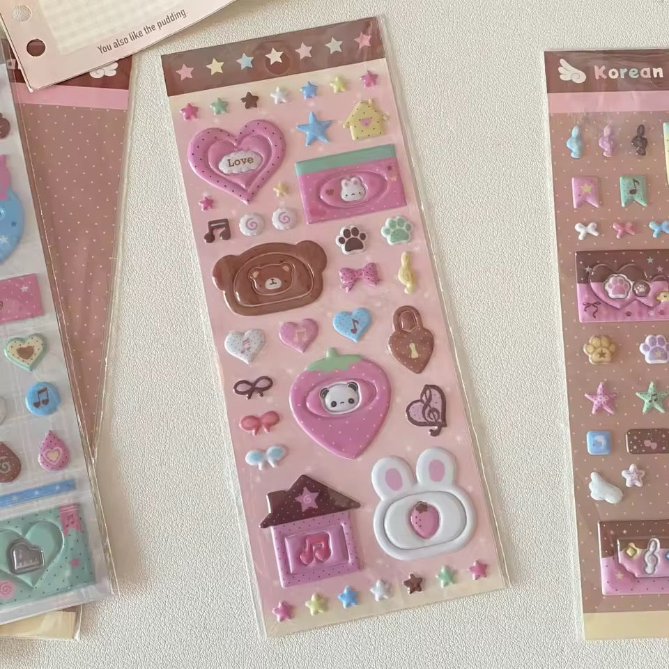 korean foam stickers