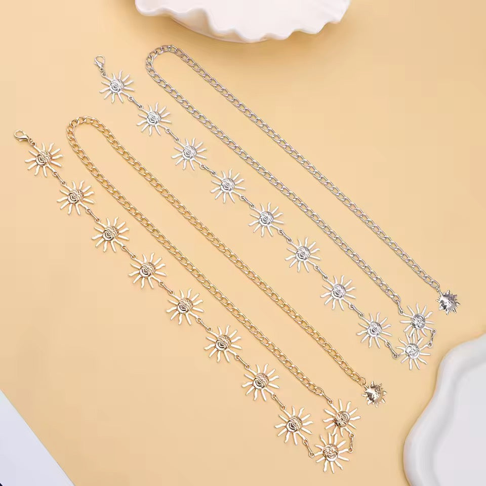 sun waist chain