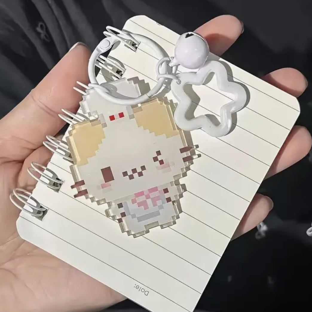 pixel keychains