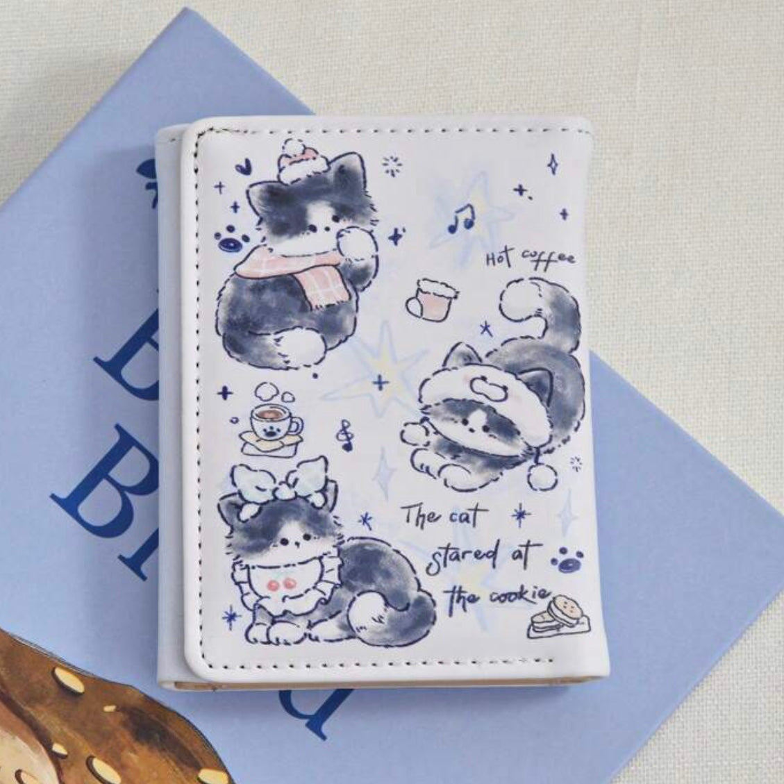 kawaii kitten wallet