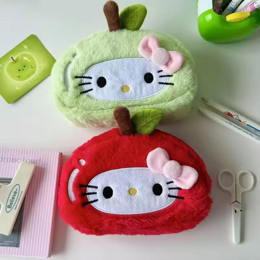 hello kitty apple pouch | pencil case