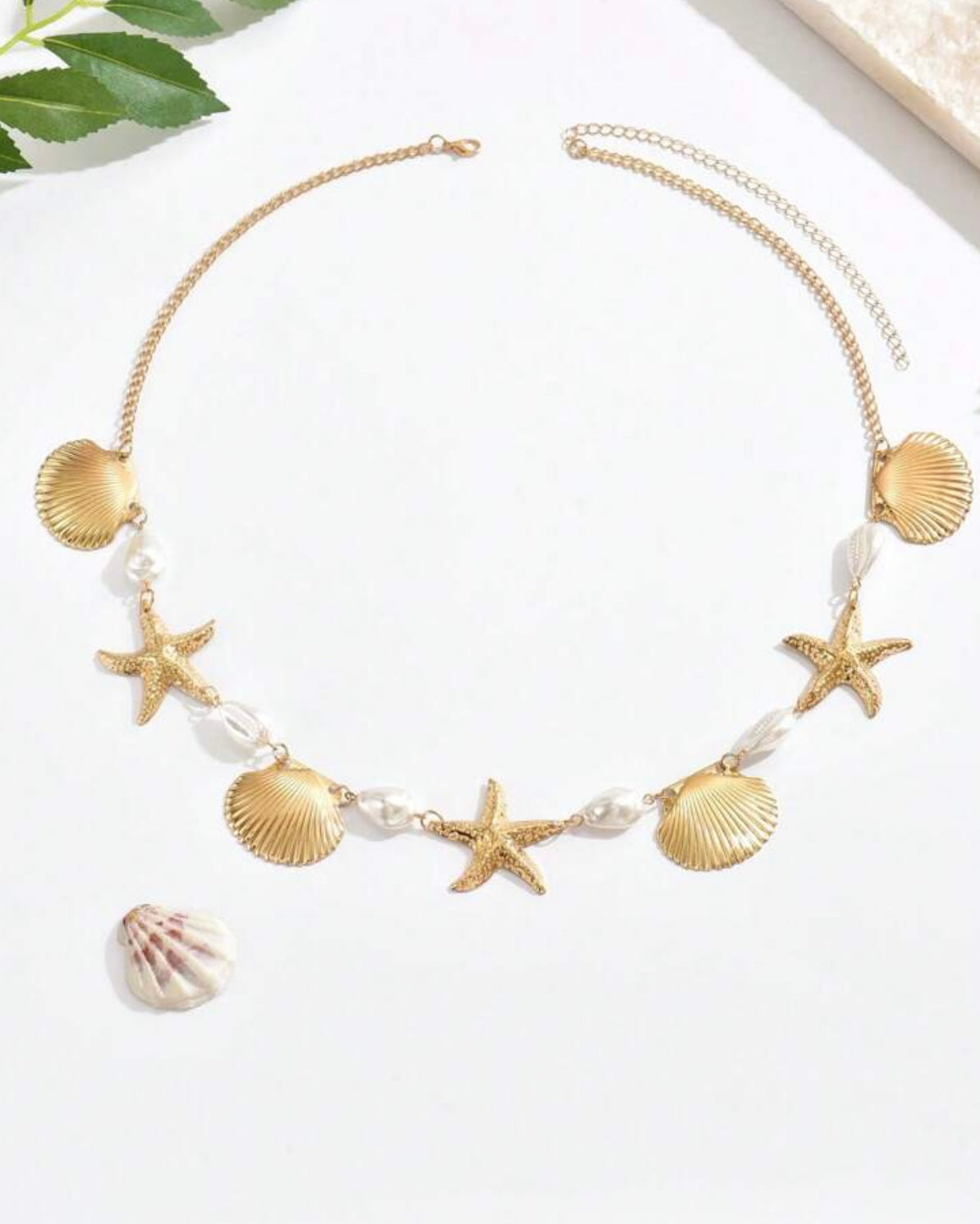 seashell waist chain