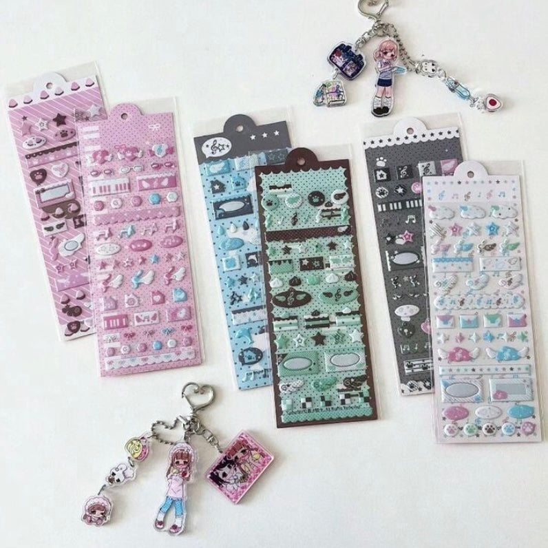 puffy stickers