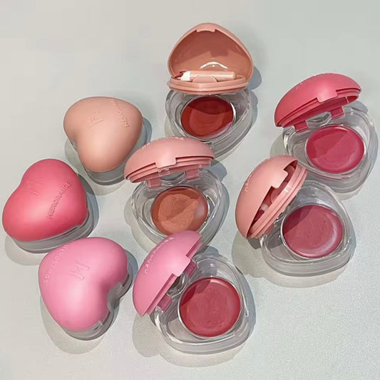 heart shaped lip muds