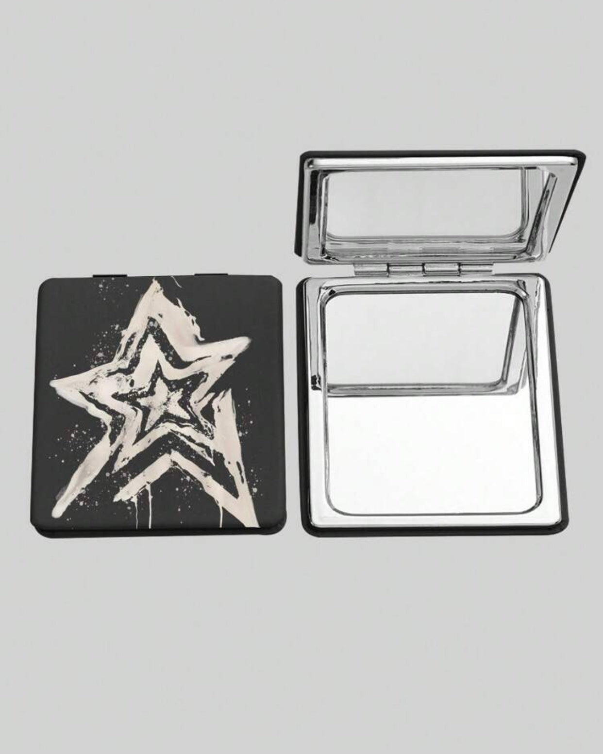 gothic star hand mirror