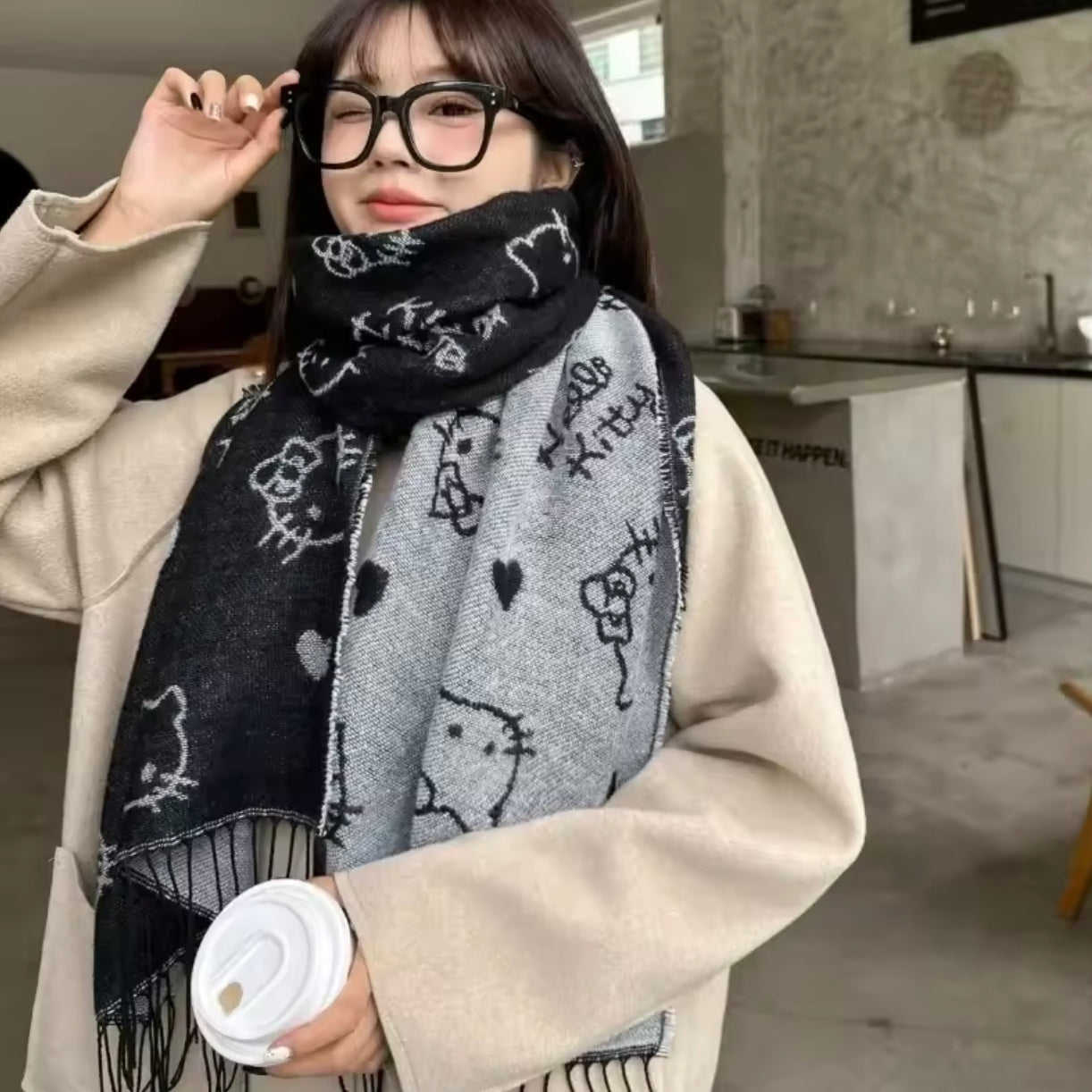 hello kitty scarf