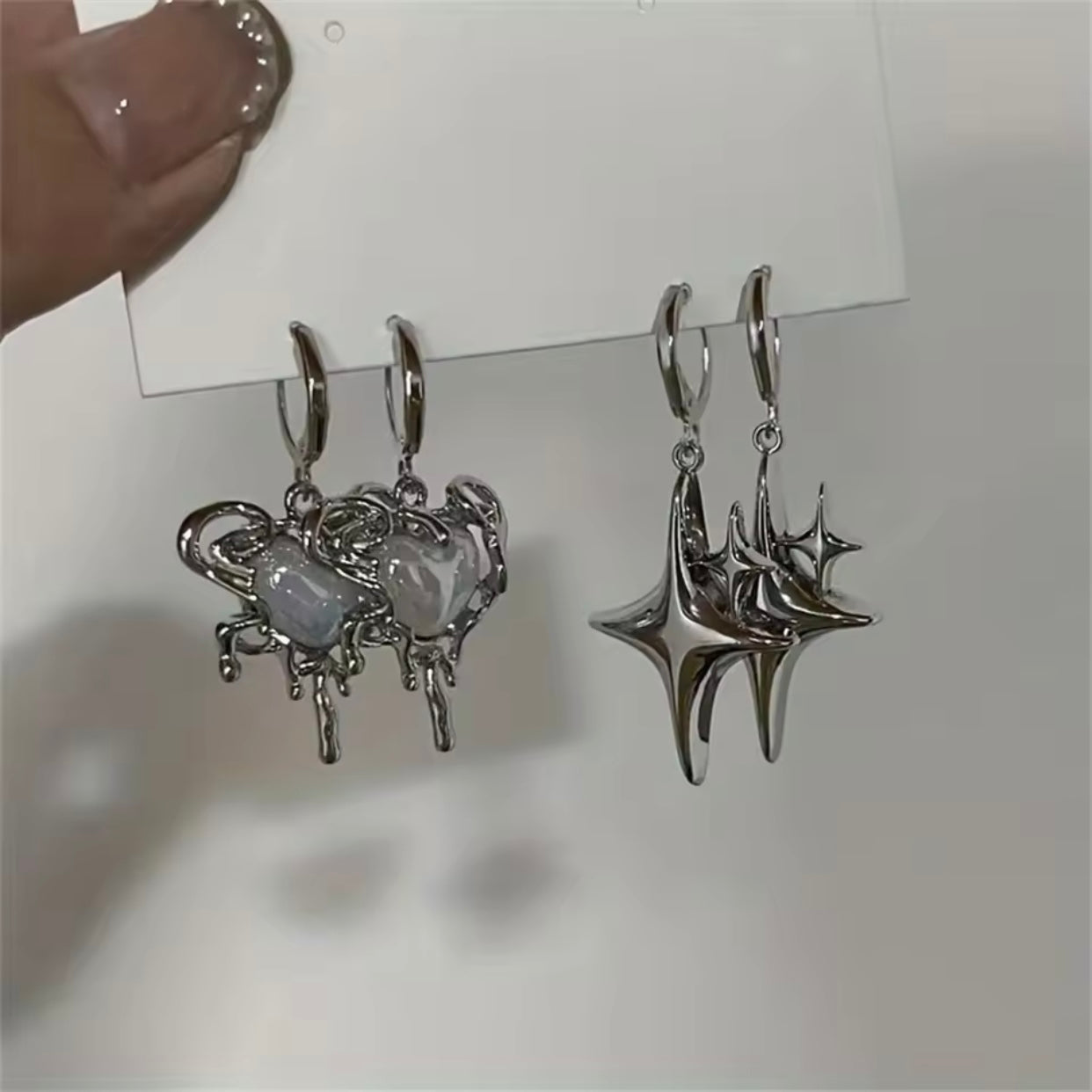 sparkle earrings