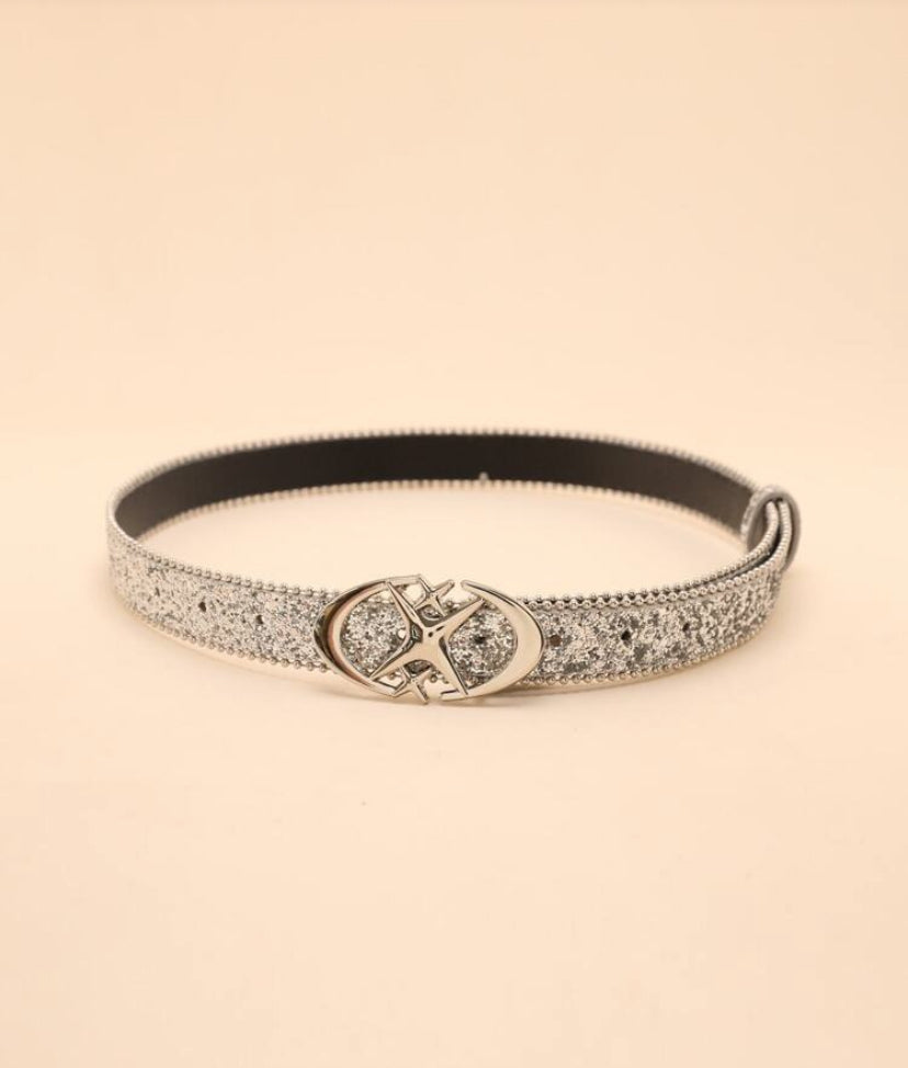 glitter sparkly belt