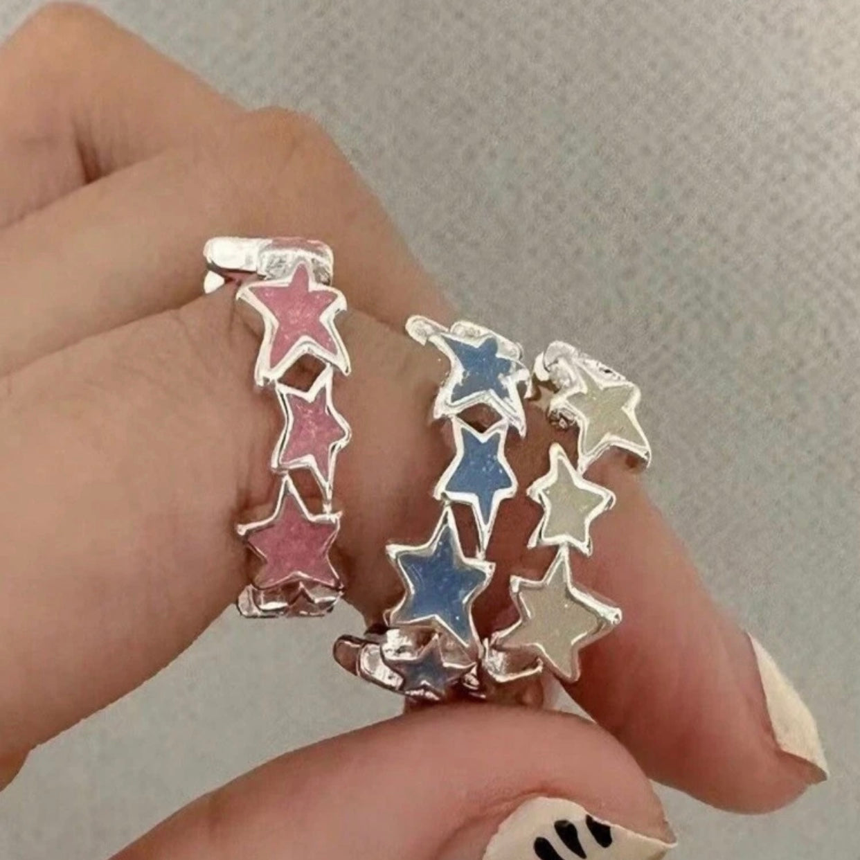 starry color rings