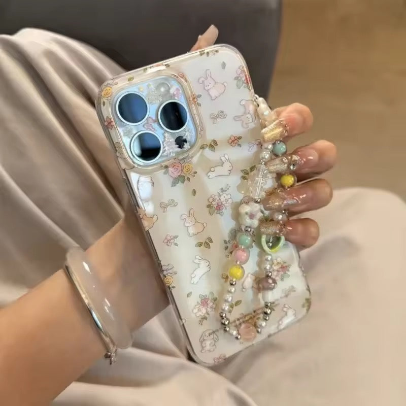 bunny floral case