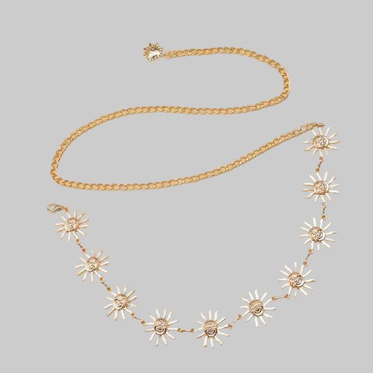 sun waist chain