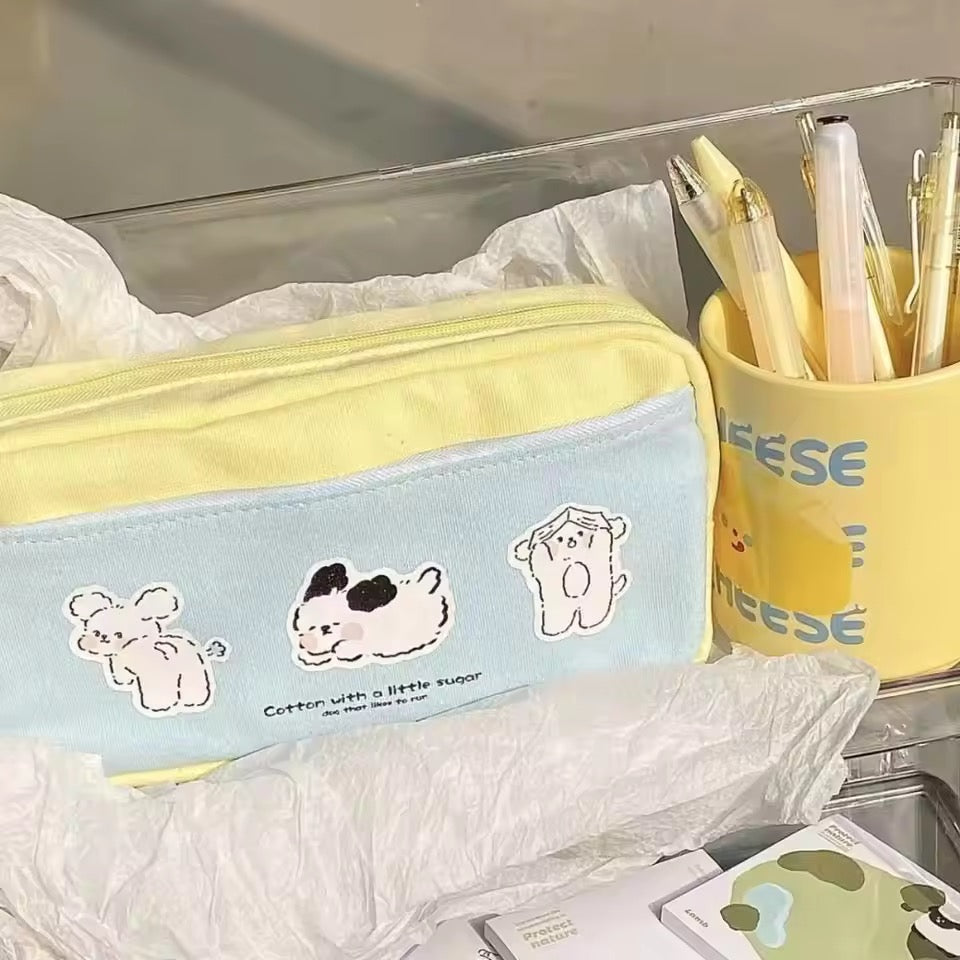 puppy pencil case