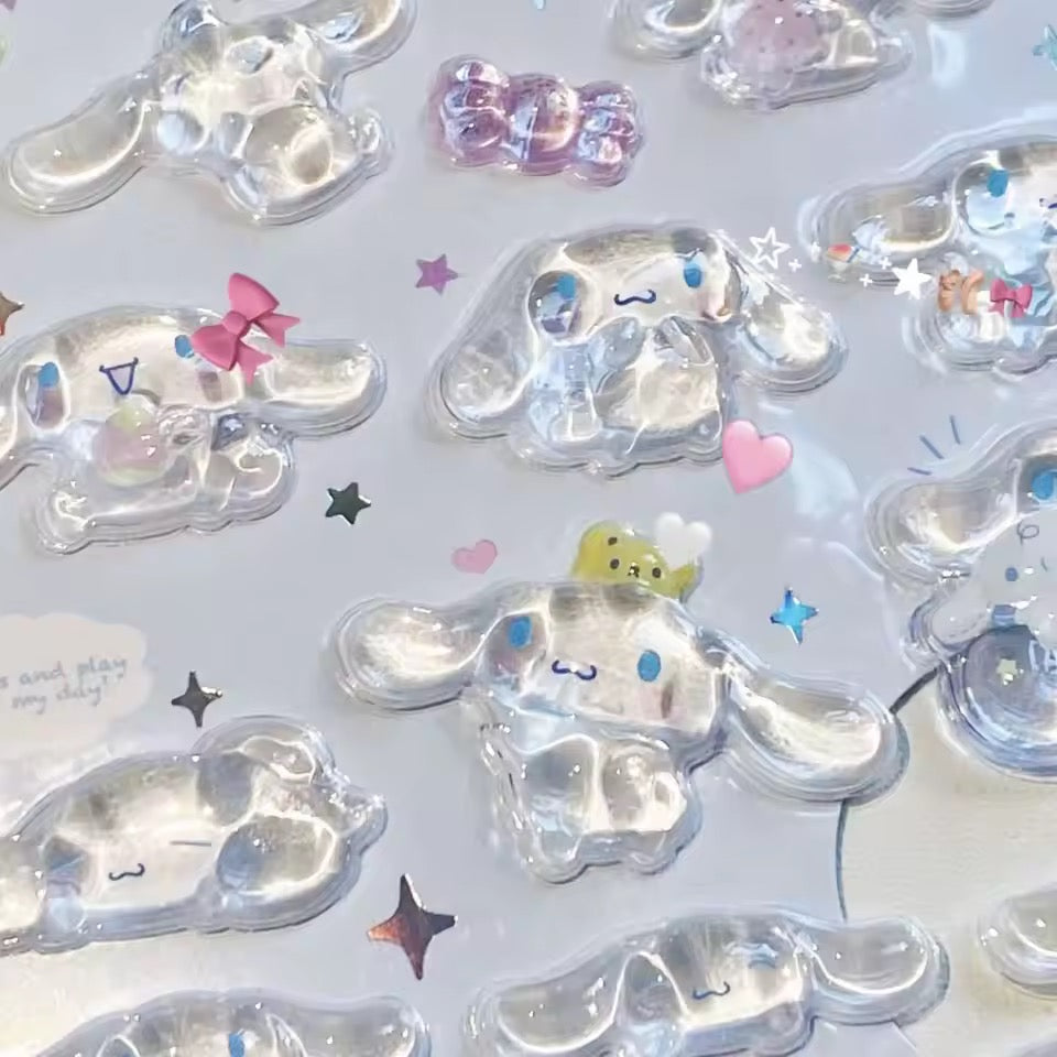 sanrio 3d stickers