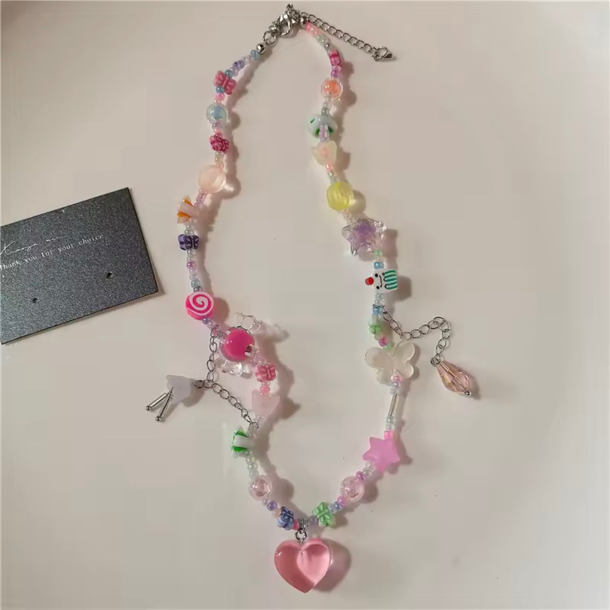 beaded necklaces