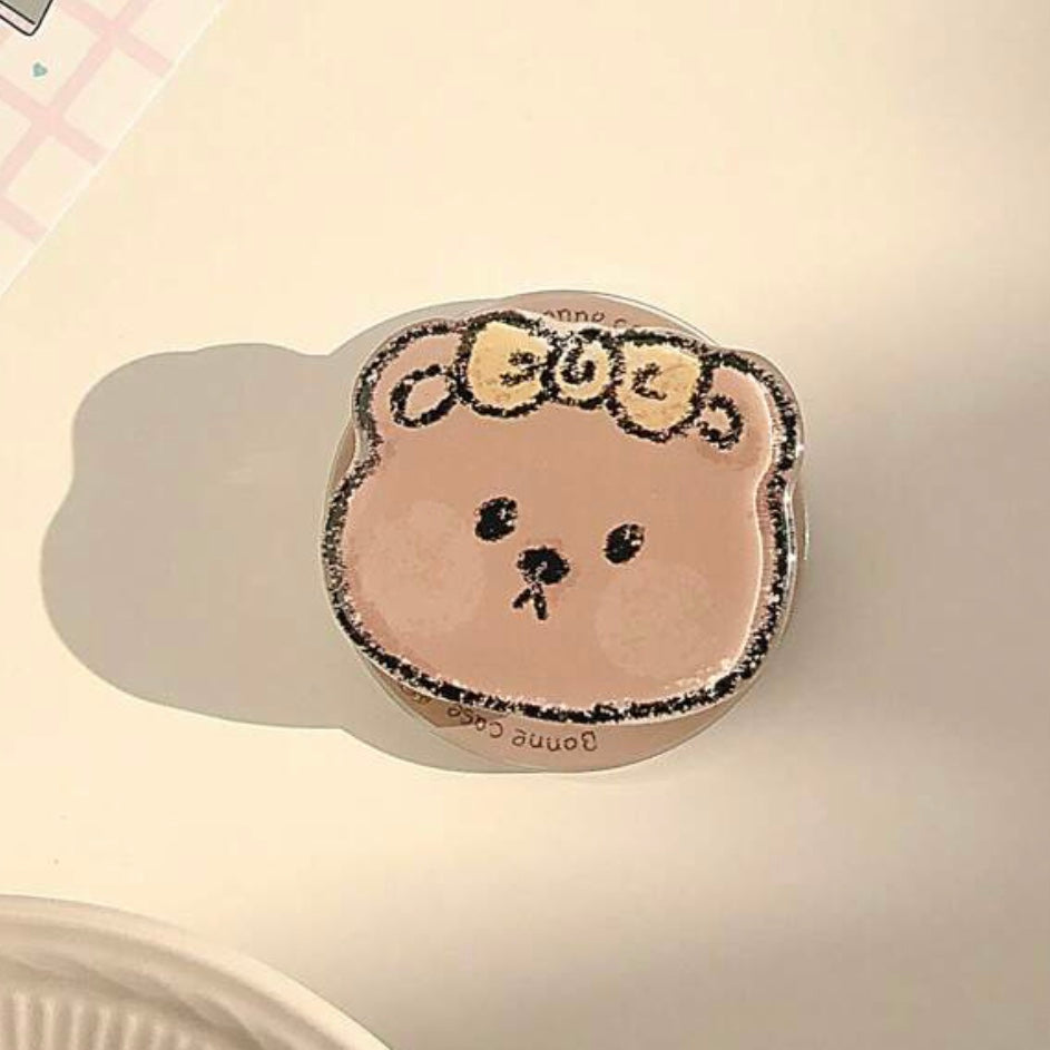 cutesy animal pop sockets