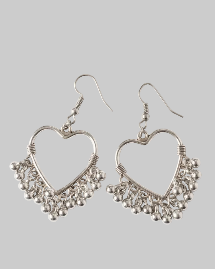heart earrings