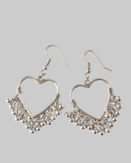 heart earrings