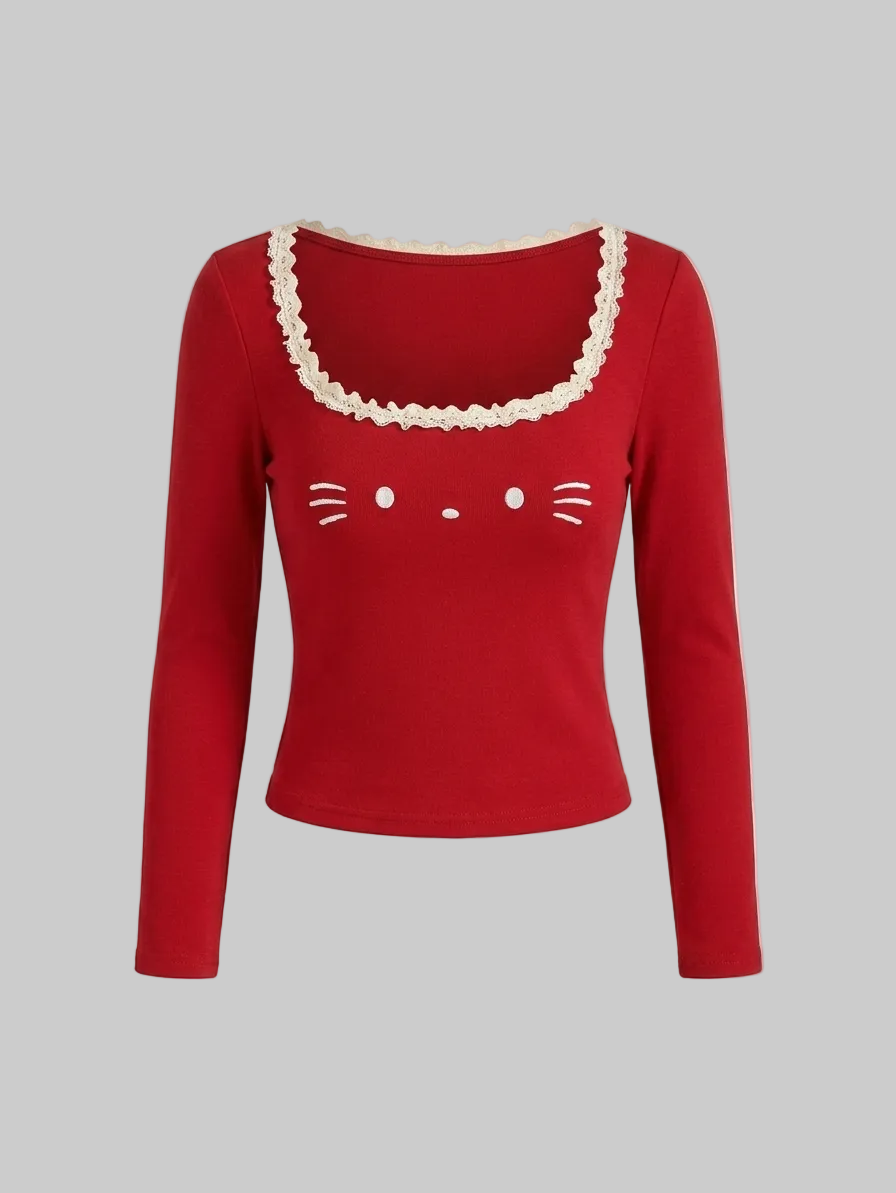 hello kitty red top