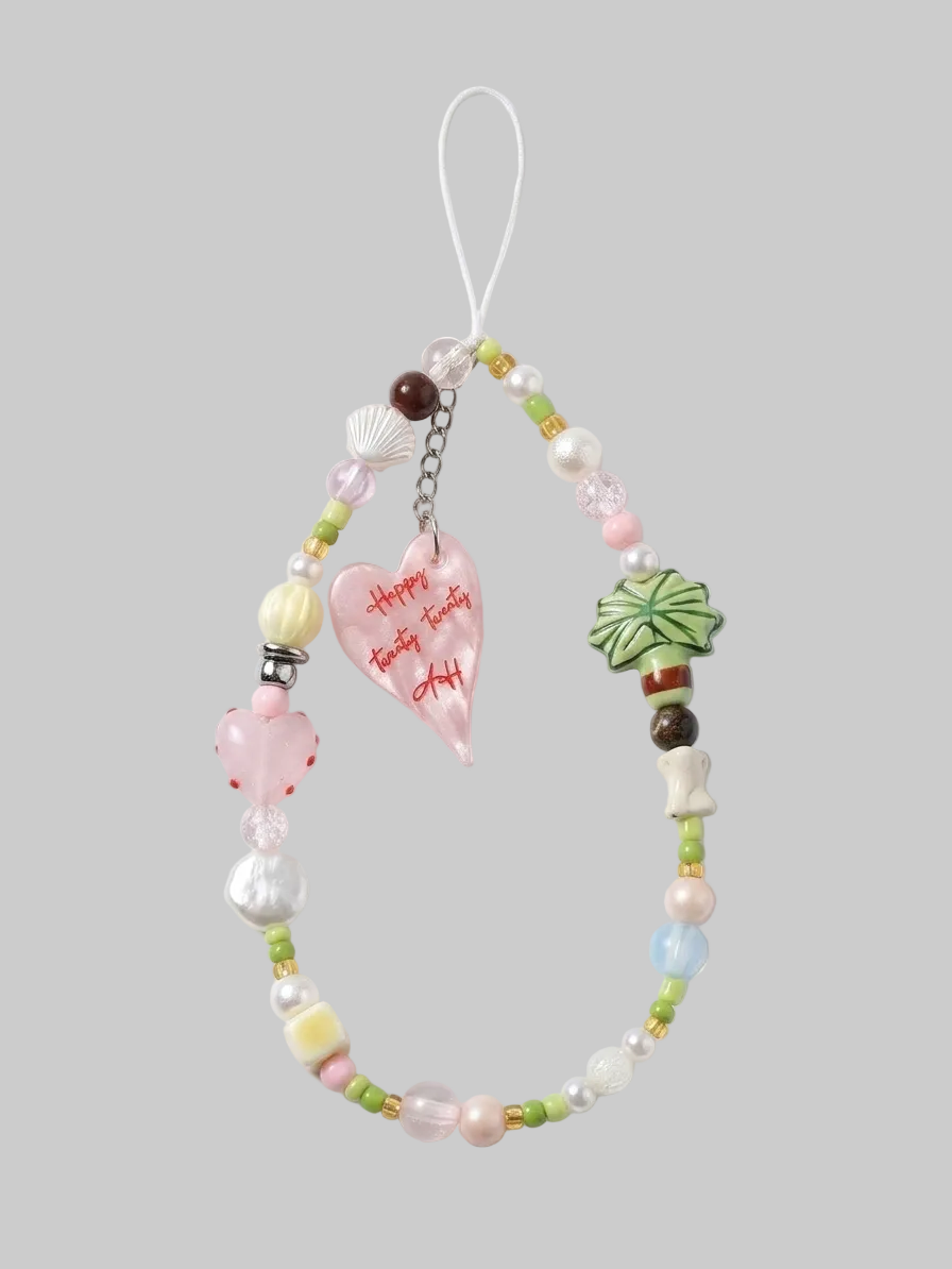 coconut phone charm