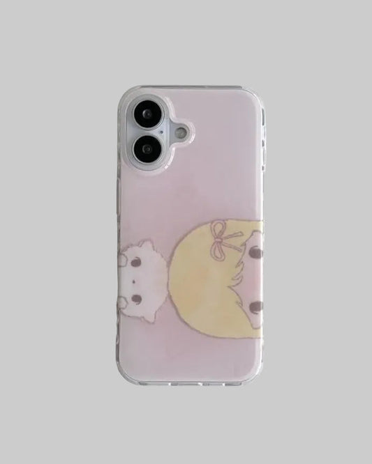 cat girl pink case