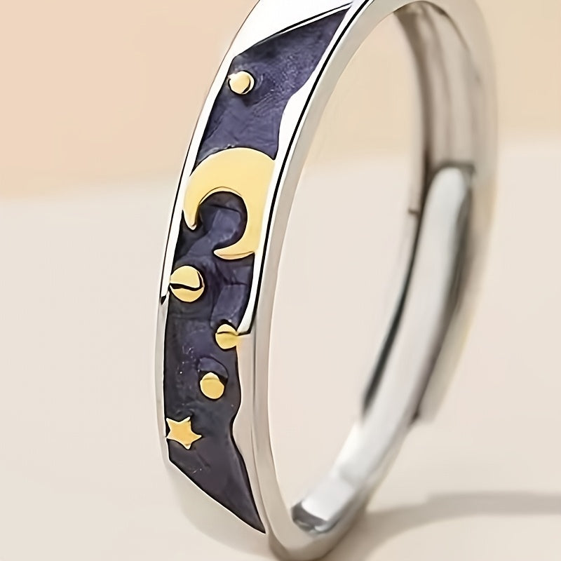 starry night ring set