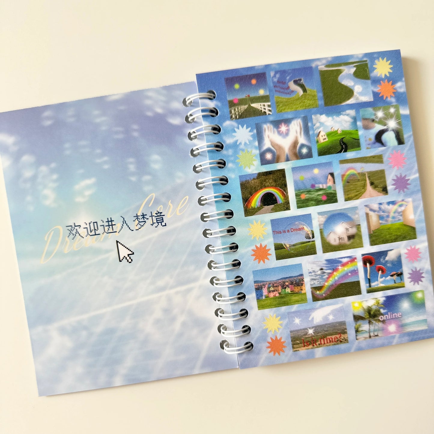 sticker book : dream core