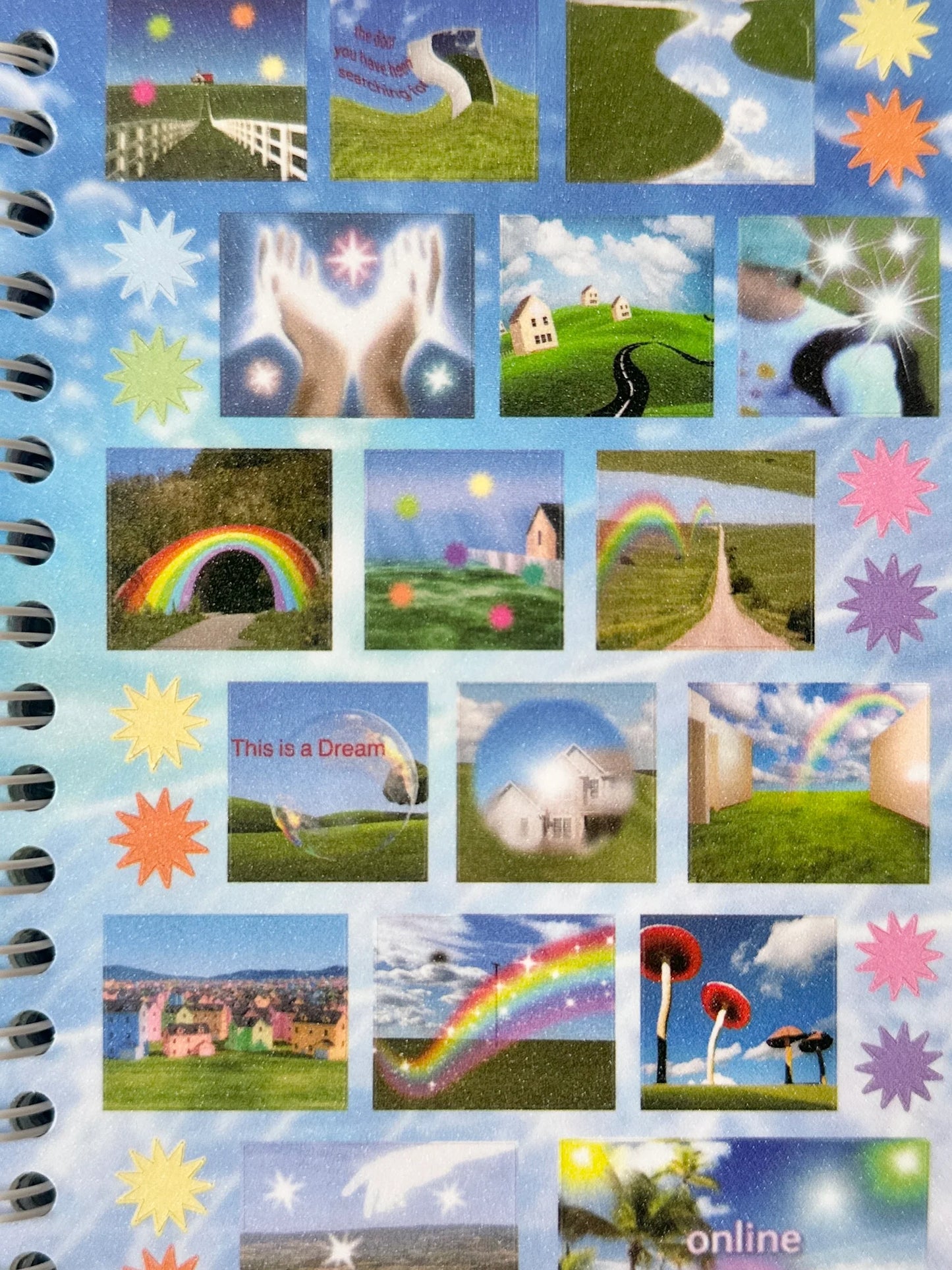 sticker book : dream core