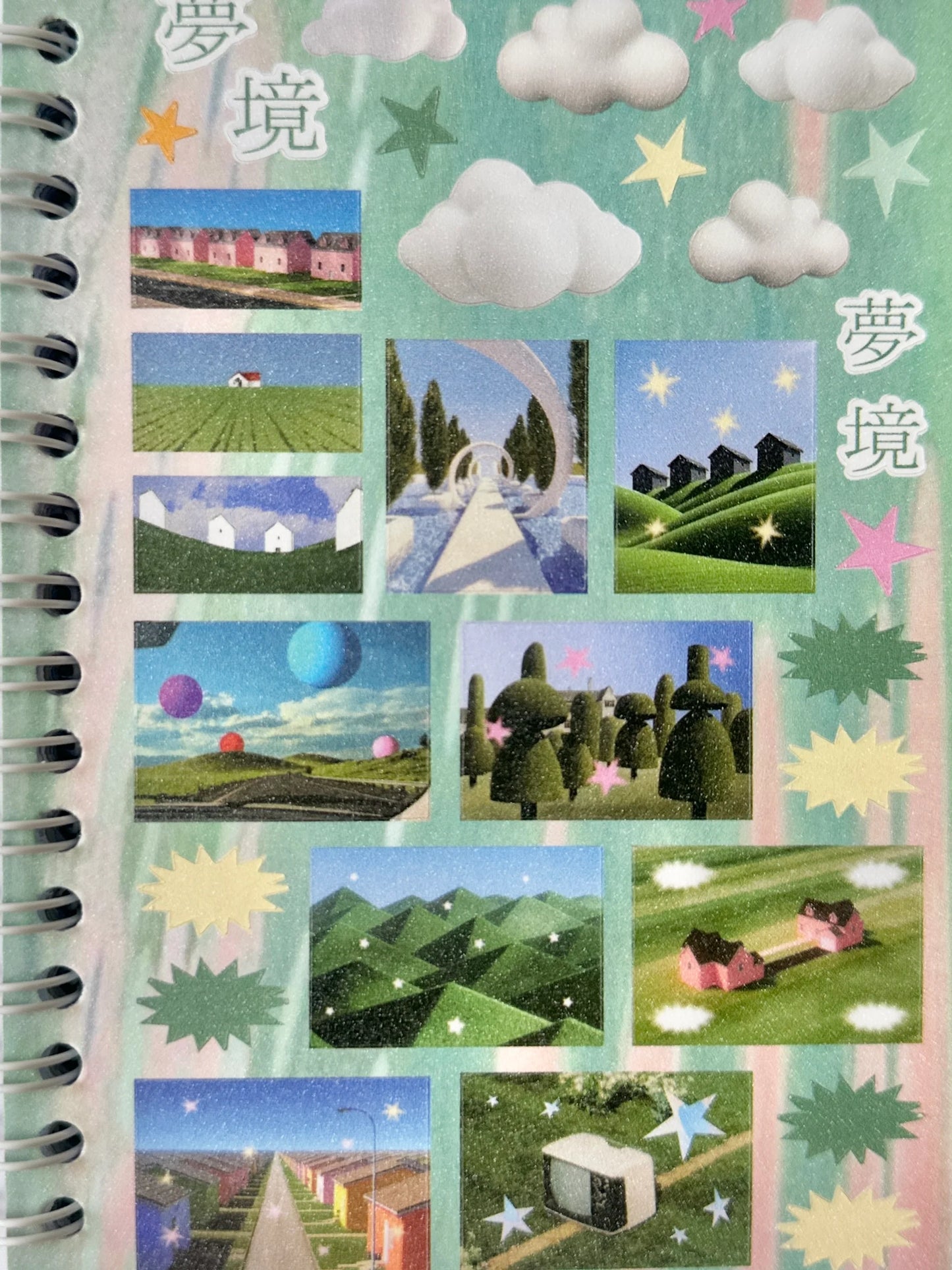 sticker book : dream core