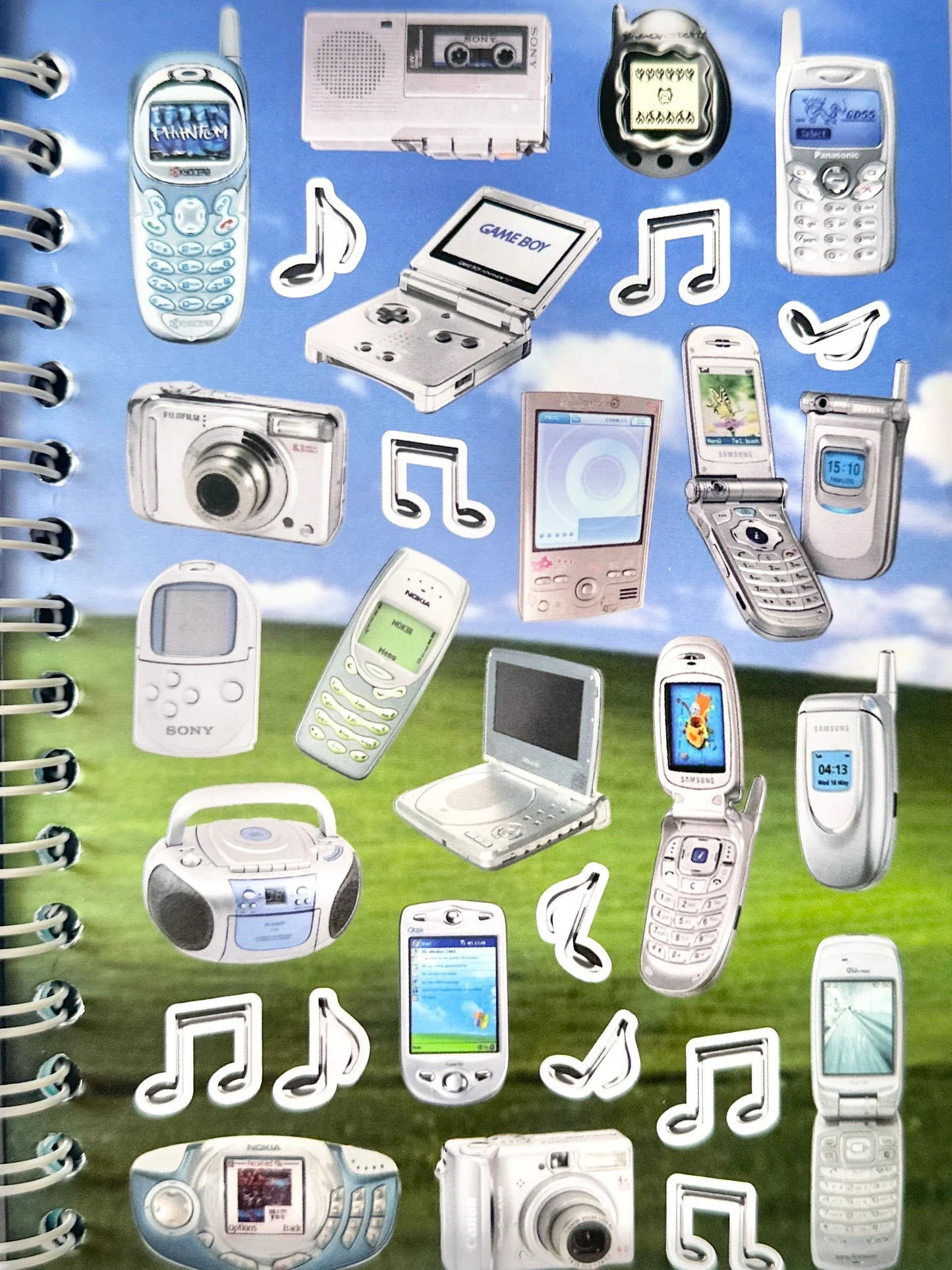 sticker book : dream core