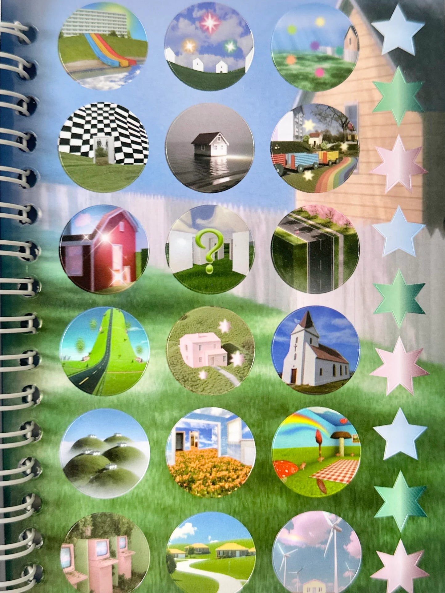 sticker book : dream core