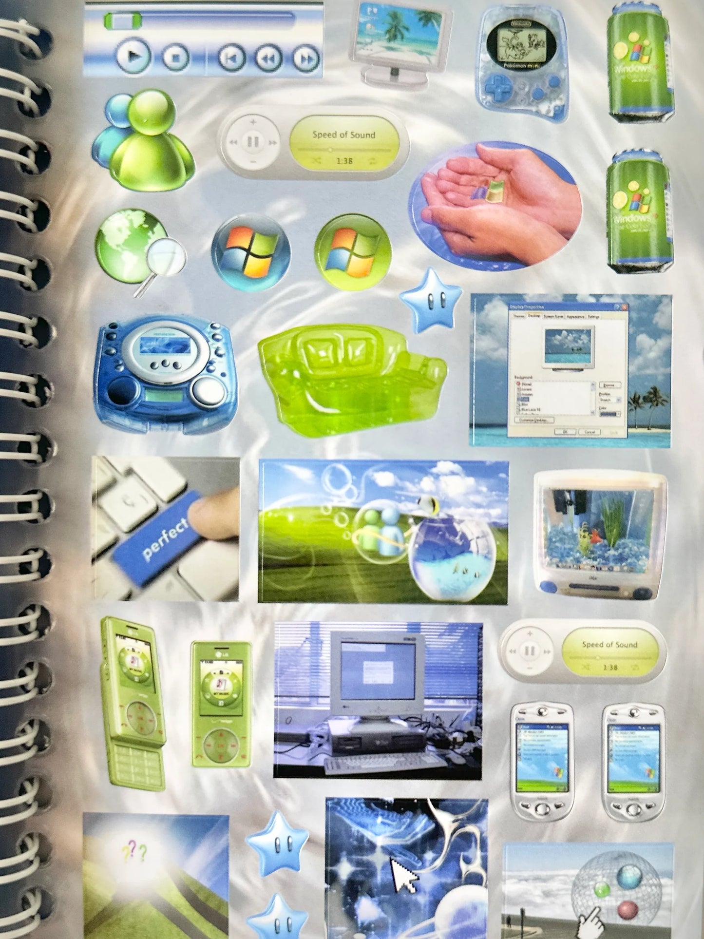 sticker book : dream core