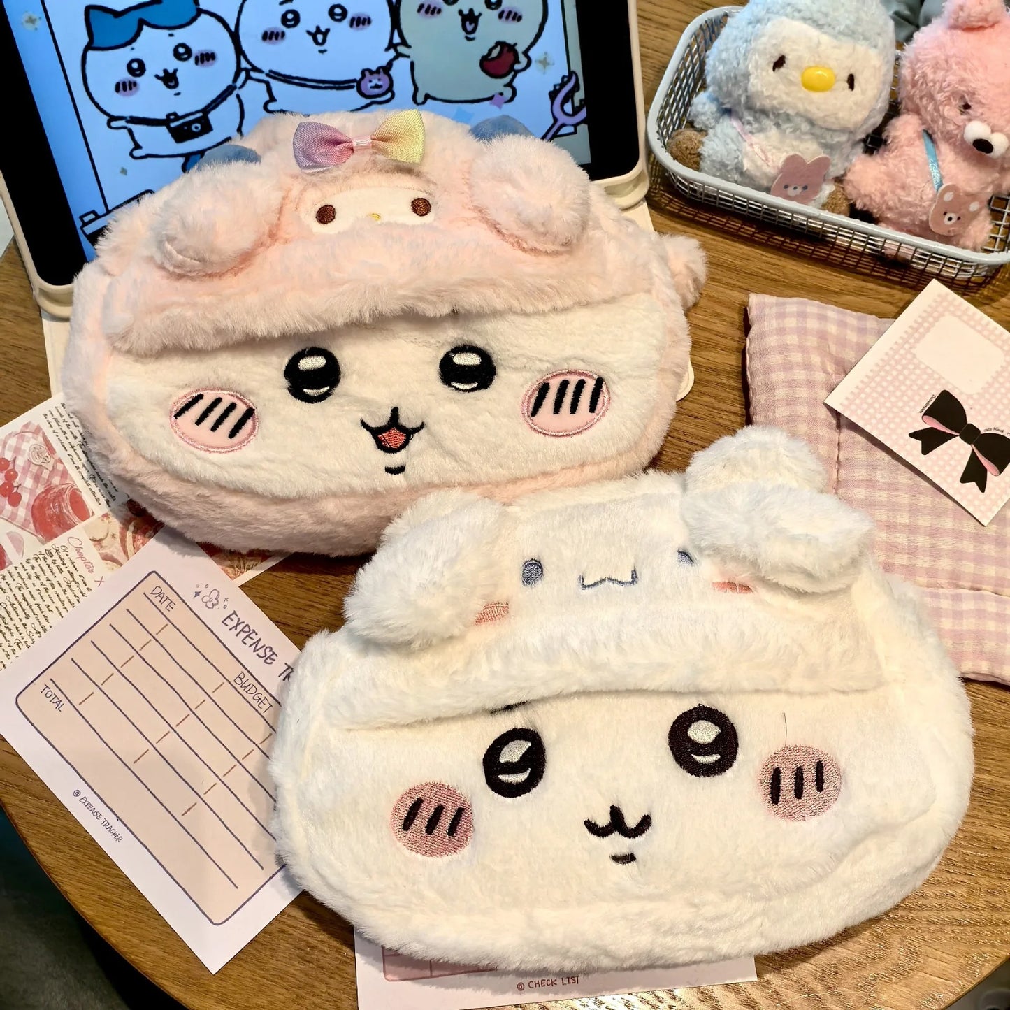 anime plushie pouch