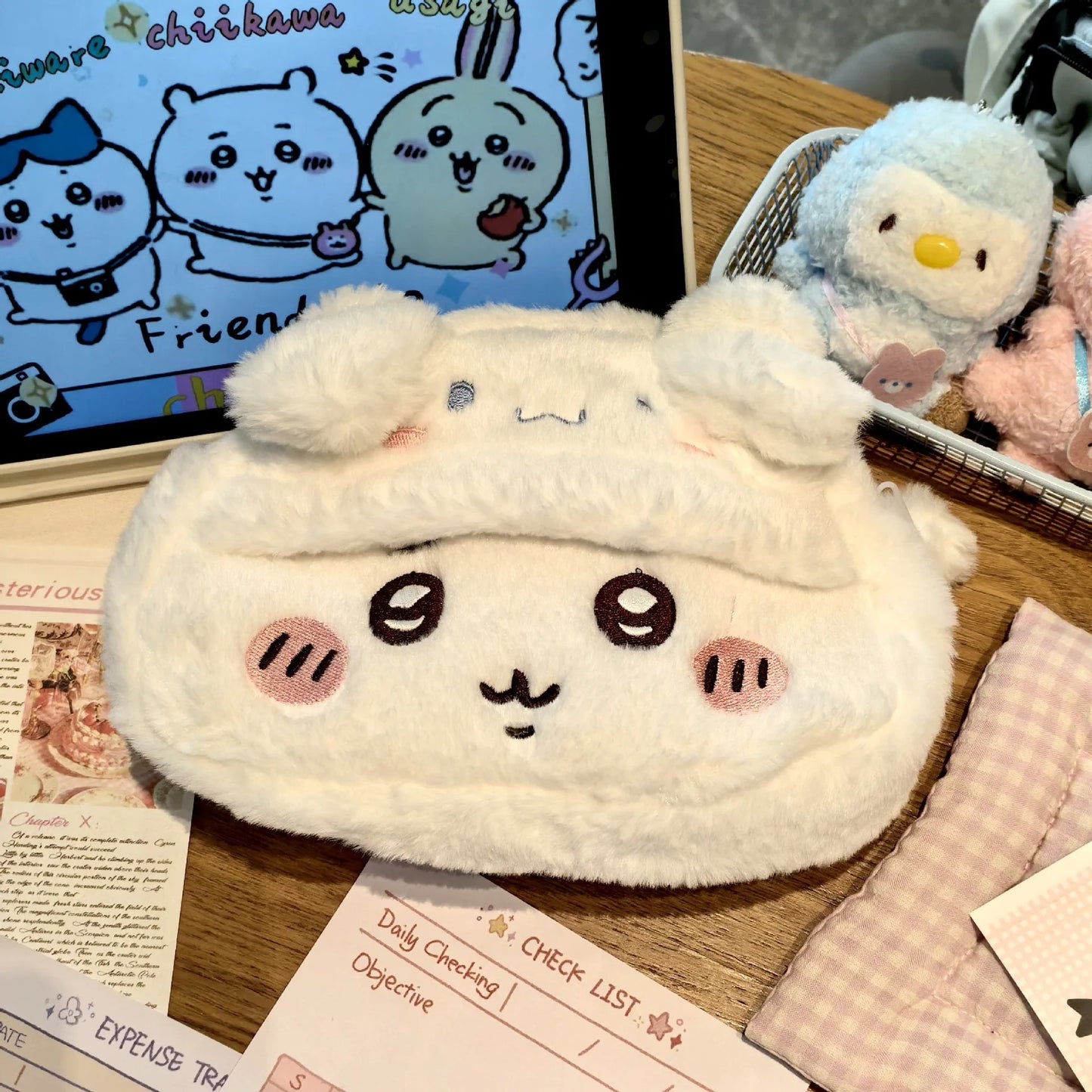 anime plushie pouch