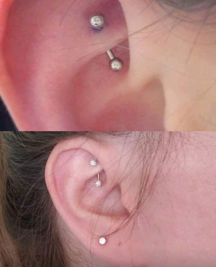 eye brow piercing 1 pc (stainless steel)