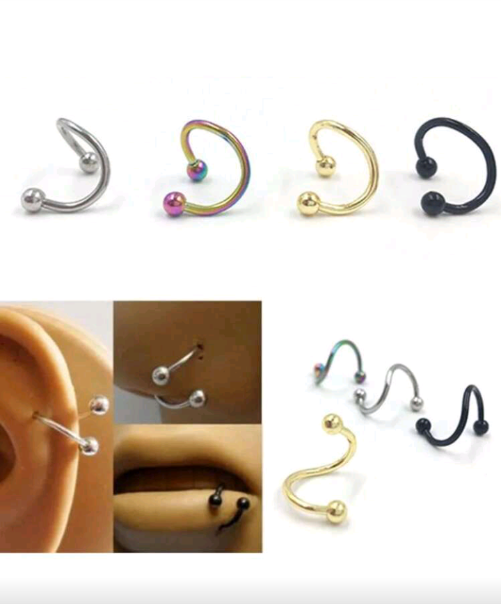 lip piercing 1 pc (stainless steel)