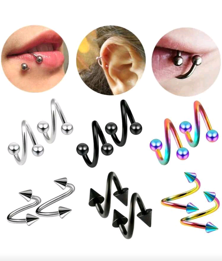 lip piercing 1 pc (stainless steel)