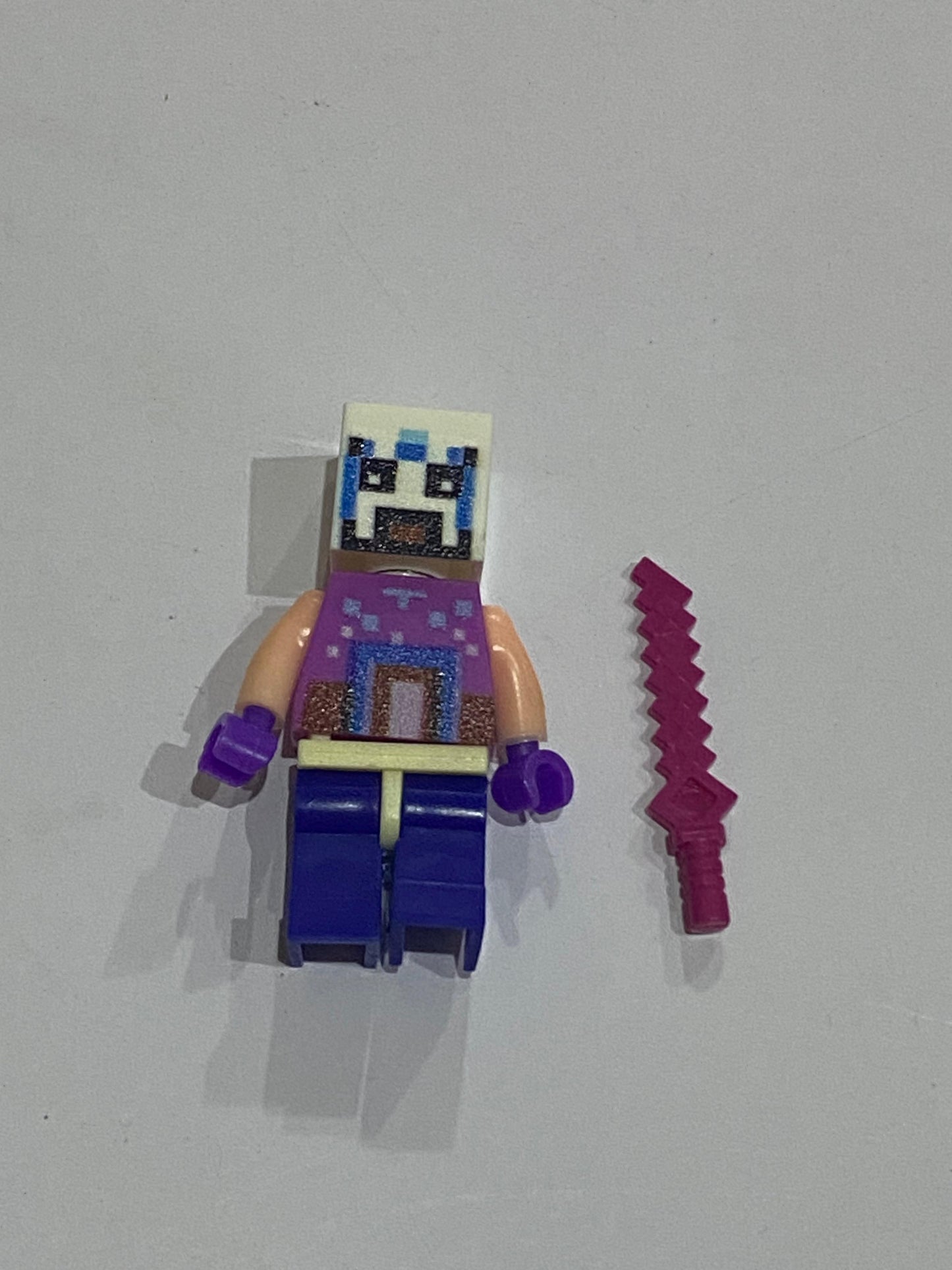 minecraft legos (available as keychains)