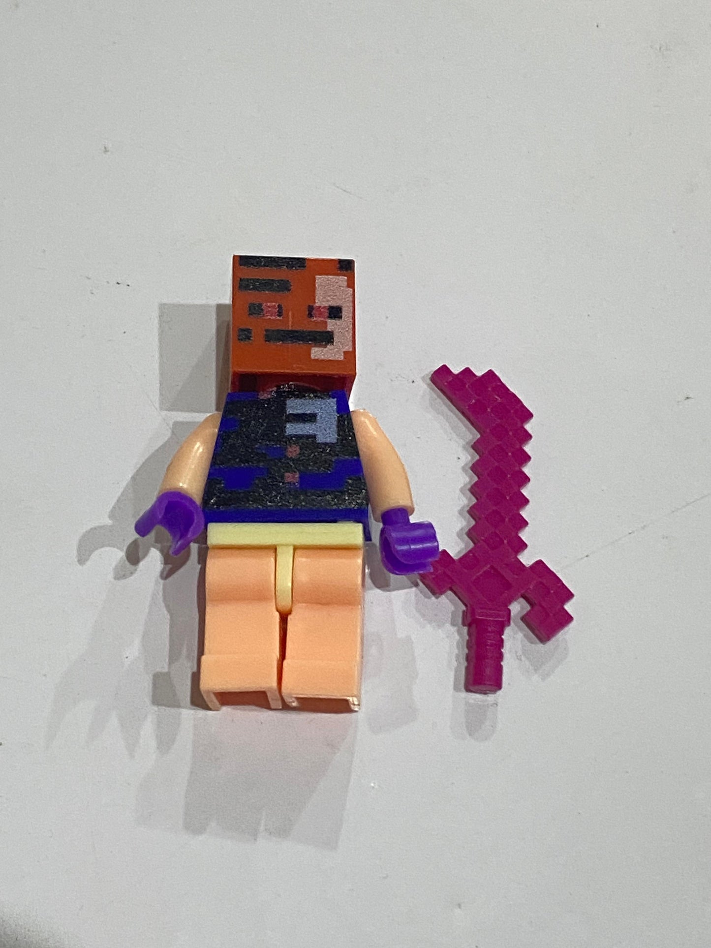 minecraft legos (available as keychains)
