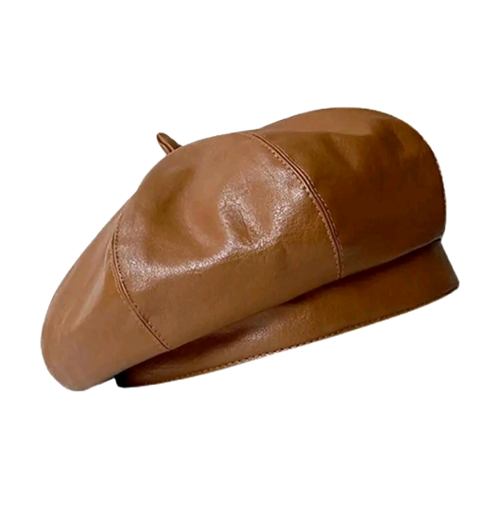 PU leather hat