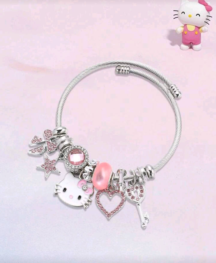 hello kitty pandora bracelet