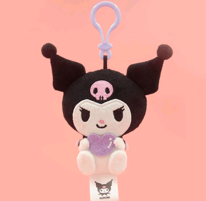 sanrio plush keychains