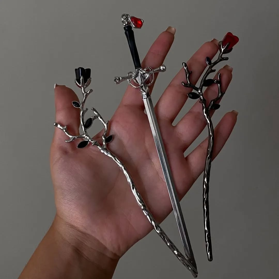 grunge hair sticks