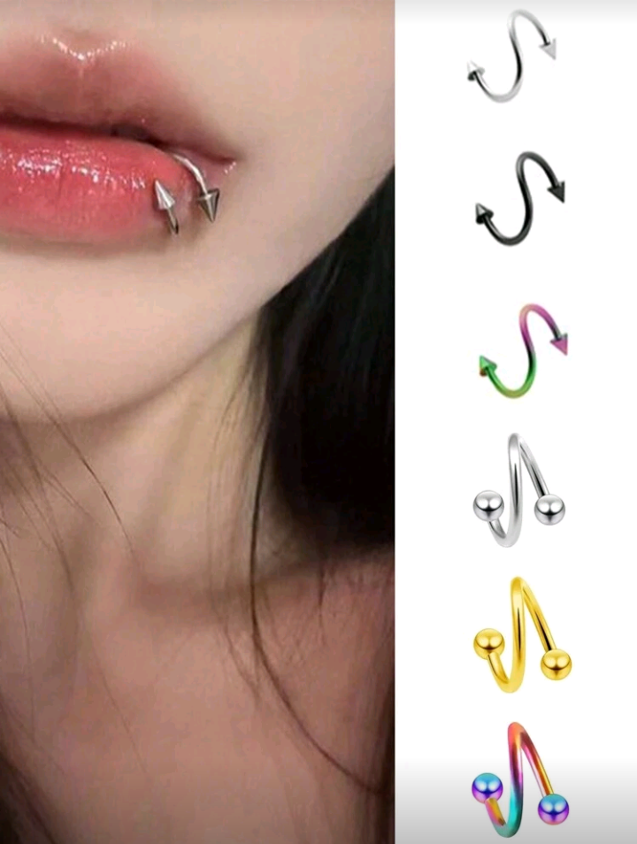 lip piercing 1 pc (stainless steel)