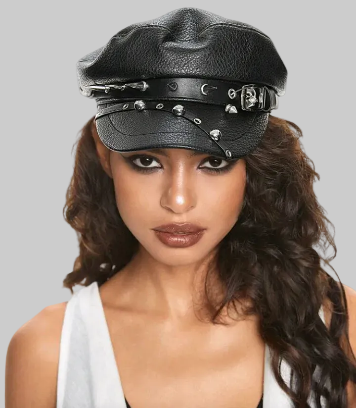 punk style heavy hat