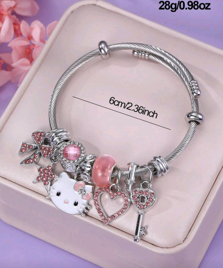 hello kitty pandora bracelet