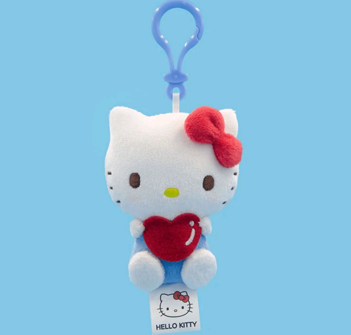 sanrio plush keychains