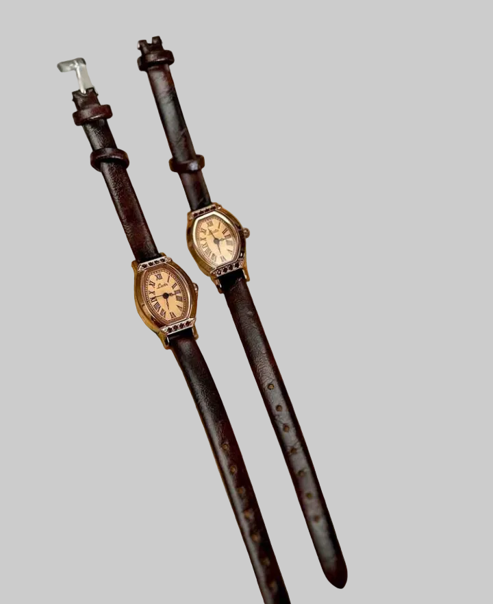 brown strap daily wear watch (1 pc)