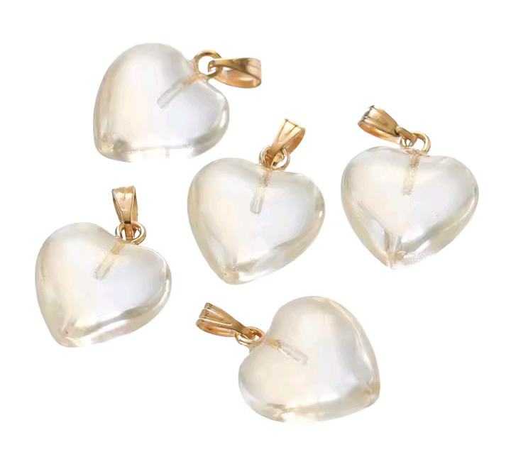 glass heart jhumkay