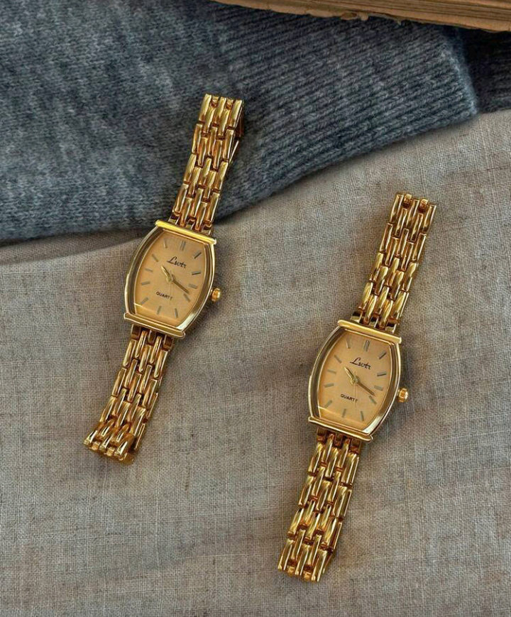 daily wear golden watch