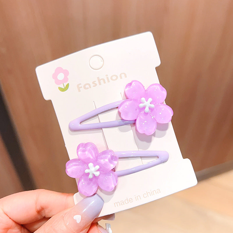 flower hair pins